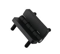 Zinc Alloy Thickened with Screw Embedded and External Fastening Equipment Hinge Industrial Bearing 54x40 1Pcs(Noir)