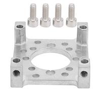 Zinc lega motore Mount with 4 M4 Screws | High Compatibility for Common Motors | Semplice installazione & Sturdy Design | Replacement for DIY Projects / Robotics / 3D Printers