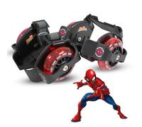 Zinc Pattini da strada Marvel Spiderman con licenza ufficiale - dai 5 anni in su, pattini a rotelle rimovibili per scarpe, ruote luminose, cuscinetti ABEC 7 per scarpe con ruote e freno