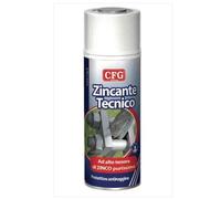 Zincante Tecnico CFG Spray 400ml ad Alto Tenore di Zinco, Protettivo Antiruggine Professionale