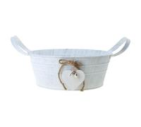 Zincato Latte Lattina Antico Retro Vaso Metallo Fioriera Vintage Primitivo Fiore Titolare Fattoria Pianta di campagna Vaso di metallo zincato
