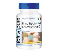 ® Zinco 15 mg Integratore di picolinato di zinco con vitamina C Vegan 120