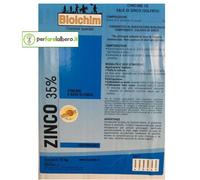 ZINCO 35% BIOLCHIM Concime Biologico solfato di zinco 10 kg