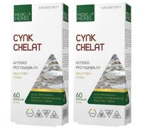 Zinco bisglicinato 15mg - 120 capsule - integratore pelle puro - Medica Herbs