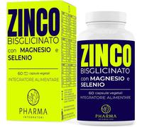 Zinco bisglicinato 15mg con Calcio, Vitamina C, Magnesio, Selenio, Vit