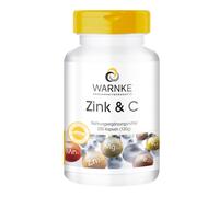 Zinco e vitamina C - 250 capsule - per sistema immunitario, formazione di col...