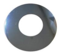 Zinco Group - Rosone circolare inox 5 decimi aisi 304, diametro 220mm