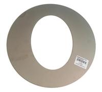 Zinco Group - Rosone ellittico inox 5 decimi aisi 304, diametro 220mm