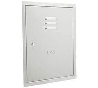 Sportello contatore gas acciaio zincato cm 45x60