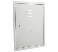 Zinco Group - Sportello portello porta zincata per contatore gas, misura 50x50cm
