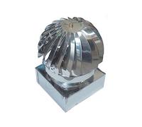 Zinco Group Ventolino Girevole Base Quadra Inox Aisi 304 cm 42x42