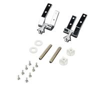 Zinco Leghe Sedile WC Cerniera Sedile WC Coperchio superiore Fissare Cerniera con Raccordi Viti Coperture Connettore di Montaggio Copertura Connettore di Montaggio