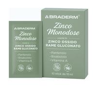 ZINCO MONODOSE 10STICK BRADERM