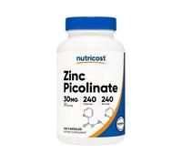 Zinco Picolinato 240 Capsule 30 Mg Di Nutricost