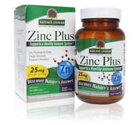 Zinco Plus 25 Mg 60 Veg Caps Di Nature's Answer