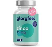 Zinco Puro Integratore 15Mg, Scorta + 1 Anno, 400 Compresse Vegan Contro Acne E