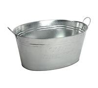 Zinco XL Bevande 24L Vaso per Piante Secchiello Ghiaccio Getränkewanne il