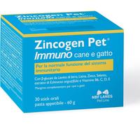 ZINCOGEN PET IMMUNO 30 stick Cani Gatti Integratore supporto sistema immunitario