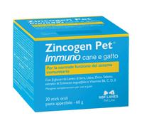 NBF Lanes Srl Integratore per cani e gatti Zincogen Pet Immuno Pasta orale 30 stick