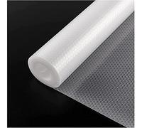Zindoo Rivestimento Antiscivolo per Cassetti Cucina Trasparente 60 * 500cm Tappetino Non-Adesivo Eva Plastica Per Frigorifero Armadio Scarpiera Mensole di Dispense