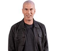 Zinedine Zidane (Casual) Half Body Buddy Cutout