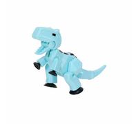 Zing Stikbot Mega Dino Carnotaurus singolo (Ice Blue), 15,2 cm di lunghezza x 7,6 cm di altezza, animazione Stop Motion, età 4+