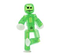 Zing StikBot Single Pack - Includes 1 StikBot - Collectible Action Figures and Accessories, Stop Motion Animation, Ages 4 and Up (Ice Blue)