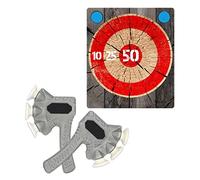 Zing Zax, assi da lancio in schiuma morbida e sicura, include 2 zax e 1 bersaglio, ottimo gioco per interni o esterni per amici e familiari