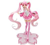 zingking Hatsune Miku Anime Modello Anime Statua Sakura Hatsune Borsa Rosa Miku PVC Mobile Scatola Collectables Altezza 20 cm