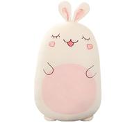 zingking Peluche a forma di coniglio, 60 cm, molto morbido, peluche a forma di coniglio, per dormire, per la camera