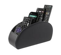 zingking Supporto per telecomando con 5 tasche, grande supporto per TV, DVD, 4 K Stick e Bluray, telecomando per penne, M nero