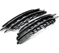 Zingori Griglia fendinebbia Per A6 C7 per berlina 2012-2015, 2 pezzi, griglia fendinebbia anteriore nera per auto(Chrome)