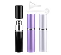 Zingso Refilable Travel Perfume Atomizer Bottles 3 PCS 6 ml Mini bottiglie spray portatili a spruzzo refilabile Atomizzatore Atomizzatore Bottiglie d