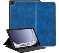 Zinibri Cover per Samsung Galaxy Tab A11+ Plus/A9+ 11", Lago Blu | Leggera e Sottile, Tablet Cover Protettive, Multi Angolo Supporto, Auto Svegliati/Sonno, SM-X230/X236/X238/X210/X216/X218