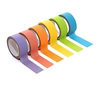 Zink Washi - Set di nastri colorati con arcobaleno pieno di colori pastello