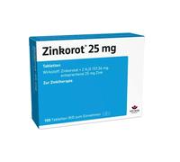 Zinkorot compresse da 25 mg (100 pezzi)