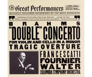 Zino Francescat Brahms: "Double" Concerto for Violin and Cello in A Minor, (CD)