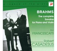 Zino Francescatti Brahms: The Complete Violin Sonatas (CD)