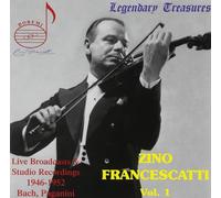 Audio Cd Zino Francescatti: Legendary Treasures Vol.1