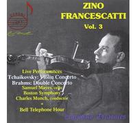 Zino Francescatti: Legendary Treasures Vol.3 - AA.VV. (Audio Cd)