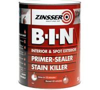 Zinsser B-I-N, Primer Super Isolamento, 1 L Dose di Vernice di Fondo