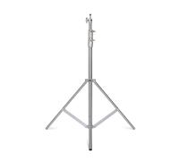 ZINTCBLGE Treppiede In Acciaio Inossidabile Da 2,9 M, Grande Supporto Pieghevole In Lega, Treppiede Con Gamba Magica, Supporto A C For Luce Spot, Softbox For Studio Fotografico(2.88m Tripod)