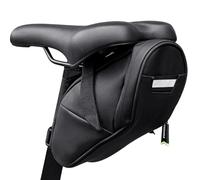 Zinueen Borsa da sella per bicicletta, da 1,5 l, con strisce riflettenti, impermeabile, per escursioni all'aperto, ultraleggera per mountain bike, bici da corsa