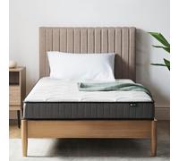 Zinus Bed Mattress Conventional, Foam, White, 90 x 190 cm