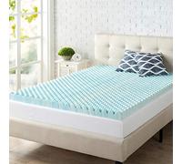 Zinus Flusso d'aria in memory foam a spirale da 3 pollici, topper completo