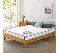 Zinus Materasso 140 x 190 cm, altezza materasso 15 cm, materasso rigido in memory foam e molle insacchettate, materasso ibrido