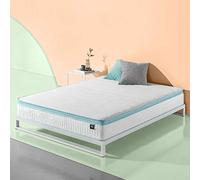 Zinus Materasso Ibrido con molle e Memory Foam, Certificato Oeko-Tex, 160x200x25cm
