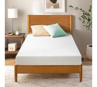 Zinus Materasso in memory foam, 90 x 190 cm, in memory foam con gel rinfrescante, antiacaro, certificato CertiPUR, durezza media, comodo letto singolo, garanzia 10 anni
