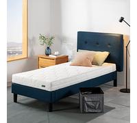 Zinus Materasso in schiuma comfort supremo, materasso composto da 7 zone che si adattano al corpo, 90 x 190 cm, spessore 16 cm, materasso con fodera lavabile fino a 40 °C, certificato Oeko-TEX