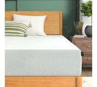 ZINUS Materasso matrimoniale in memory foam, 135 x 190 cm, altezza 20 cm, rigidità media, supporto ortopedico con schiuma confortevole, tè verde, progettato secondo gli standard britannici